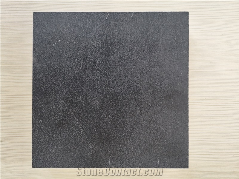 Chinese Black Limestone Flooring Tiles
