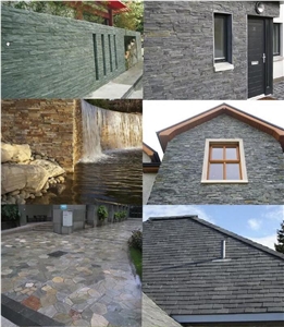 Chinese Cheap Slate Wall Cladding Tiles