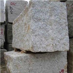 Chinese G439 Big White Flower Puning Granite Block