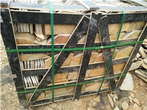 Chinese Natural Random Slate Stone Paving Tile