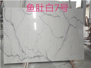Compact Engineered Stone Slab Artificial Marble