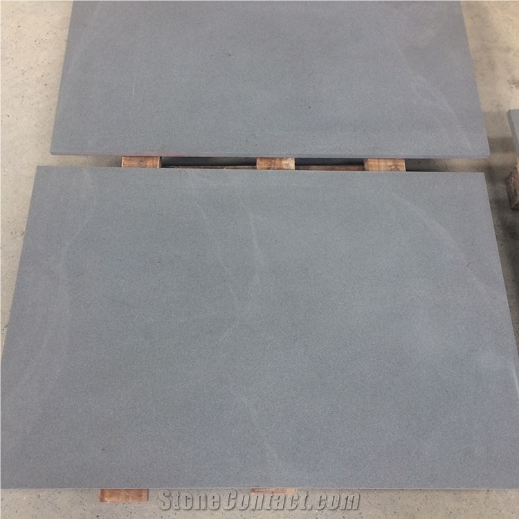 Flamed China Black Sandstone Walling Covering Tile
