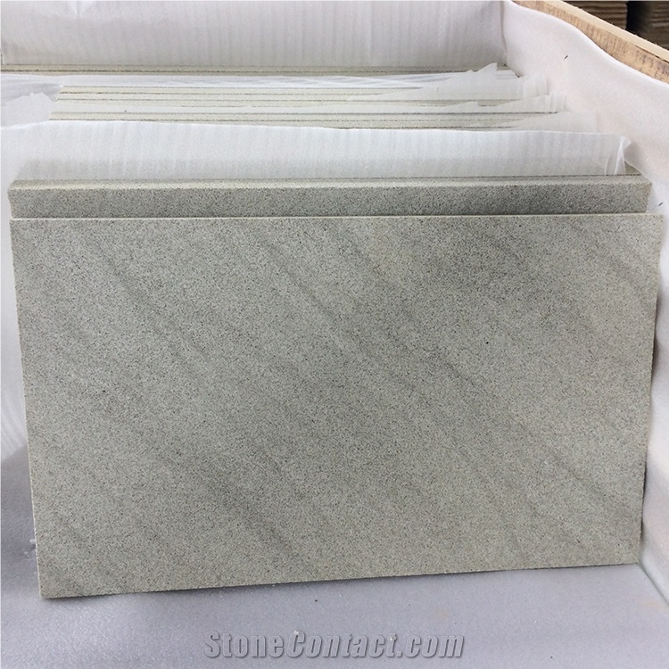Flamed China Bobos White Sandstone Wall Cladding