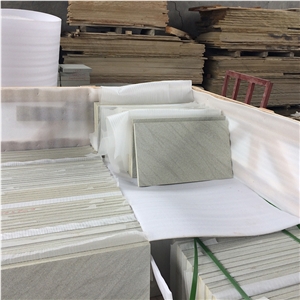 Flamed China Bobos White Sandstone Wall Cladding