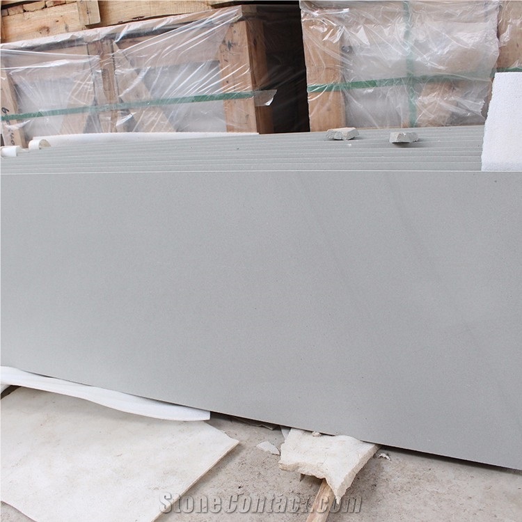 Flamed China Light Grey Sandstone Walling Tiles