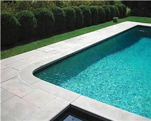 Flamed G684 Black Grantie Tiles Pool Coping Pavers