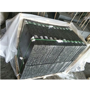 Flamed Labrador Dunkel Green Pearl Granite Floor