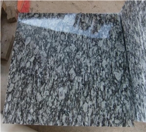 G418 Xinyi Wave Flower White Granite Polished Tile