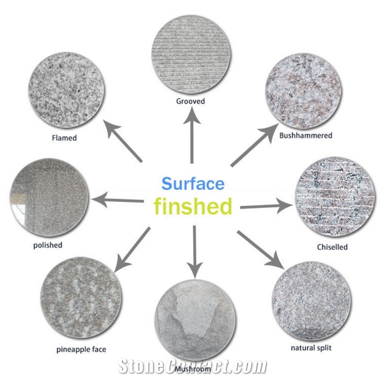 G603 Grey Granite Mushroom Stone for Outdoor Wall
