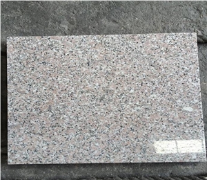 G664 Sunset Pink Granite Polished Flooring Tiles