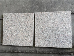 G664 Sunset Pink Granite Polished Flooring Tiles