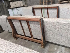 G664 Sunset Pink Granite Polished Flooring Tiles