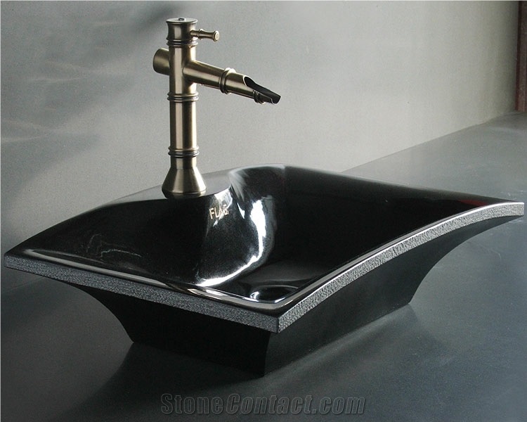 Granite Stone Rectangle Basins for Hotels