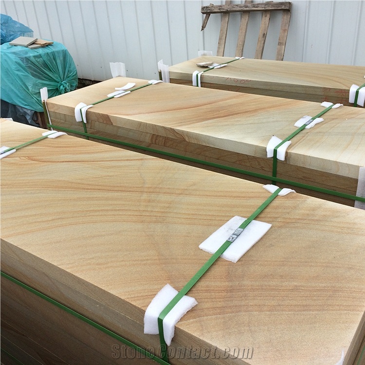 Honed China Diamant Sandstone Wall Cladding Tiles