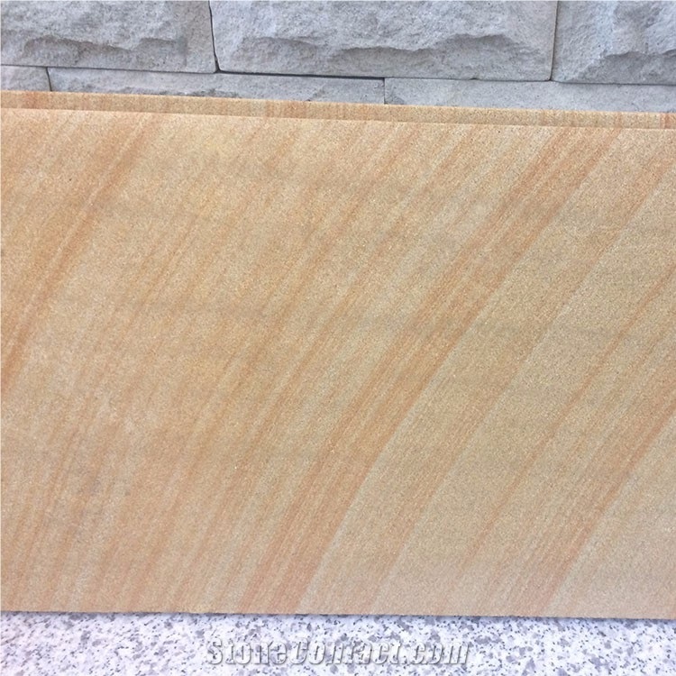 Honed China Diamant Sandstone Wall Cladding Tiles