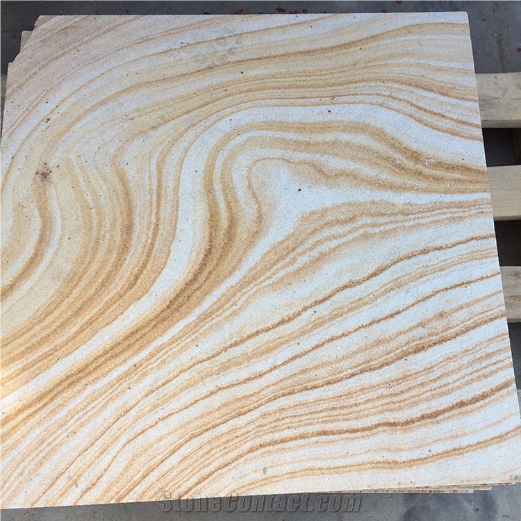 Honed China Diamant Sandstone Wall Cladding Tiles