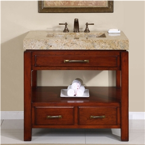 India Cachmere Gold Granite Polished Vanity Countertop