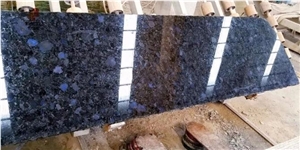 India Labrador Antique Blue Granite Polished Slabs