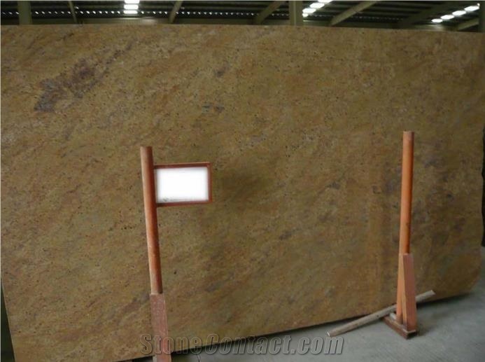 India Madura Gold Granite Polished Slab
