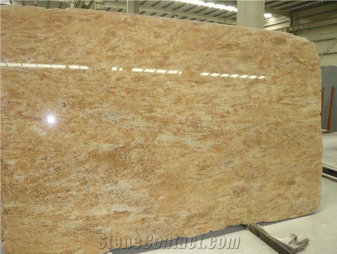India Madura Gold Granite Polished Slab