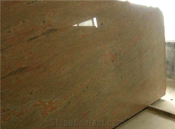 India Madura Gold Granite Polished Slab
