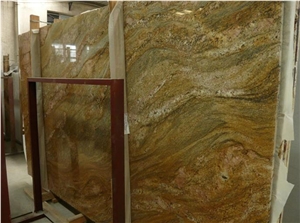 Indian Imperial Gold Granite Polished Slabs&Tiles