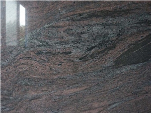 Indian Multicolor Purple Granite Polished Slabs