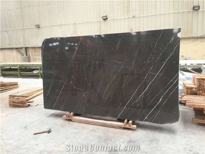 Iran Polished Shakespeare Pietra Gray Marble Slabs