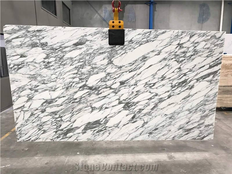 Italy Arabescato Corchia Polished White Marble