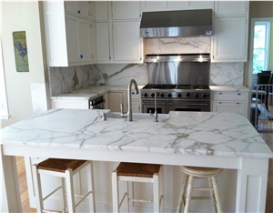 Italy Calacatta Gold Marble Polished Countertop Italy Calacatta Gold Marble Polished Countertop