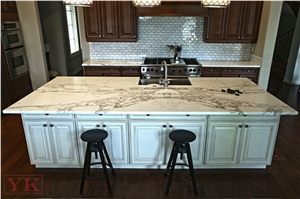 Italy Calacatta Gold Marble Polished Countertop