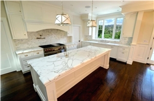 Italy Calacatta Gold Marble Polished Countertop
