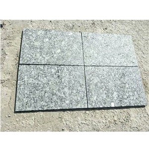 Labrador Verde Emerald Pearl Granite Flamed Tile