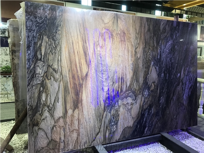 Luxury Stone Polished Mountain View Granite Slabs