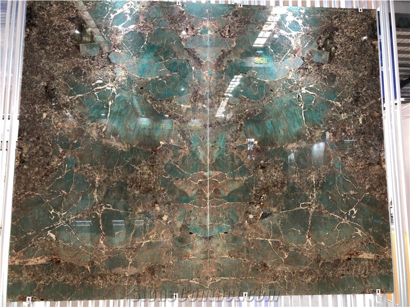 Luxury Verde Labrador Green Stone Polished Slabs
