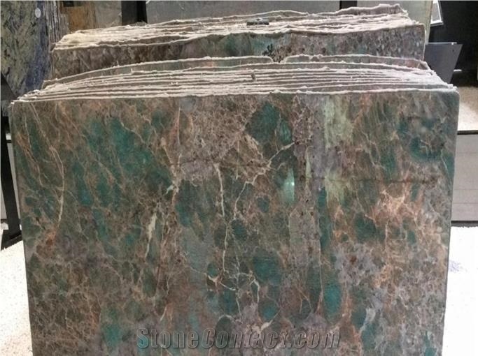 Luxury Verde Labrador Green Stone Polished Slabs
