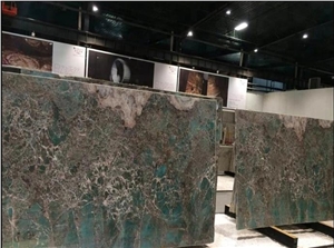 Luxury Verde Labrador Green Stone Polished Slabs