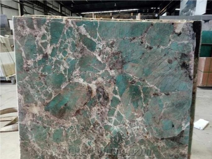 Luxury Verde Labrador Green Stone Polished Slabs