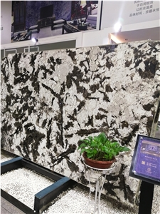 Luxury Yellow Butterfly Granite Stone Slabs