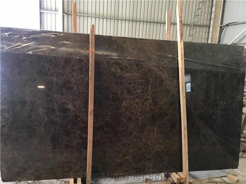 Marron Imperial Emperador Marble Slabs for Wall
