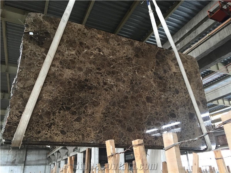 Marron Imperial Emperador Marble Slabs for Wall