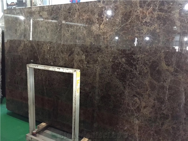 Marron Imperial Emperador Marble Slabs for Wall