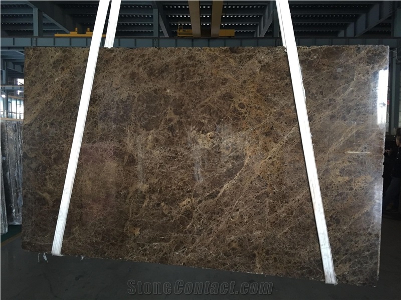 Marron Imperial Emperador Marble Slabs for Wall