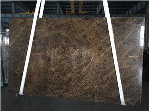 Marron Imperial Emperador Marble Slabs for Wall