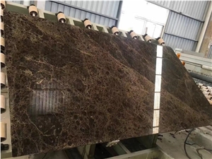 Marron Imperial Emperador Marble Slabs for Wall