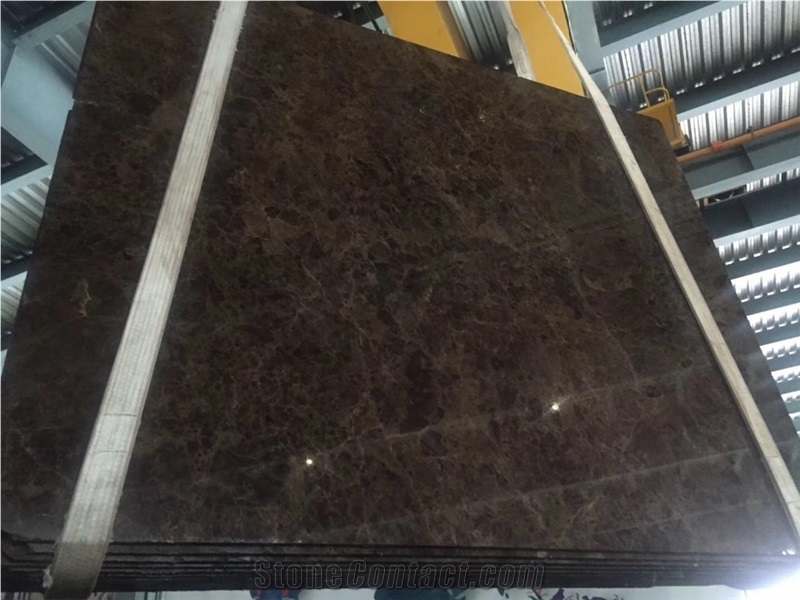 Marron Imperial Emperador Marble Slabs for Wall