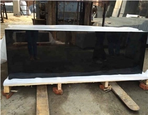 Mongolia Black Granite Ebony G133 Polished Slabs
