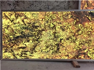 Multi Color Iridescent Luxury Stone Backsplash