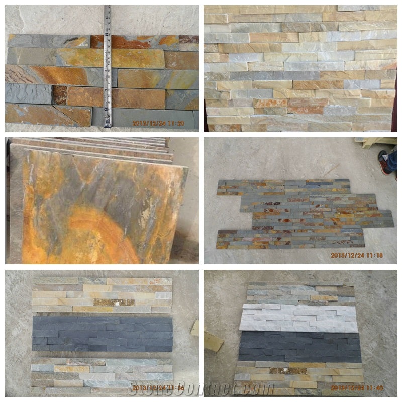 Natural Slate Ledge Stone Veneer