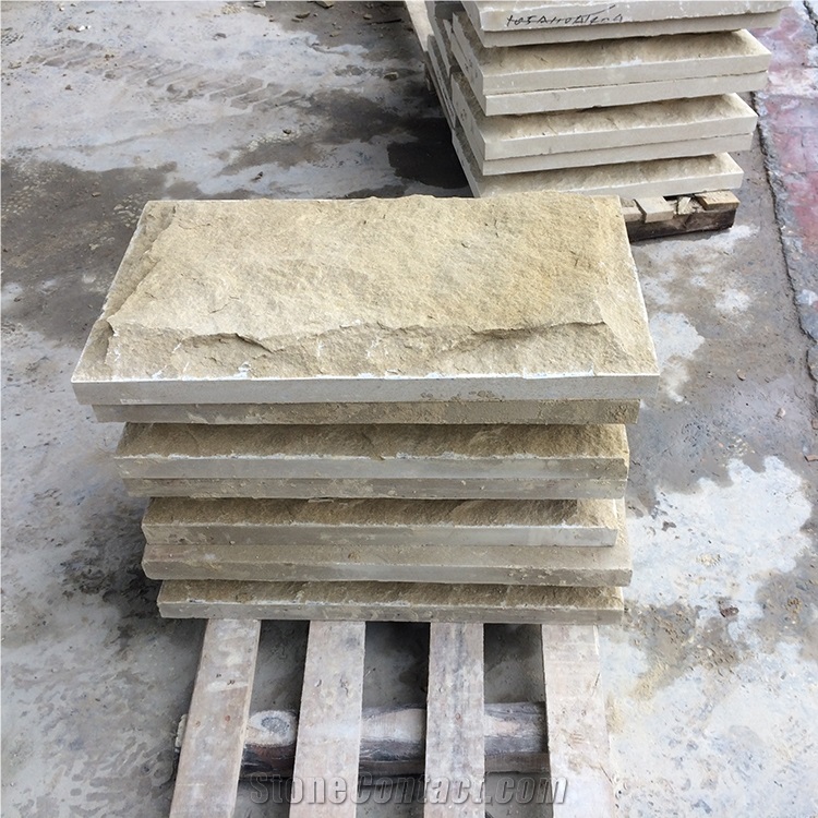 Natural Surface China Beige Sandstone Walling Tile